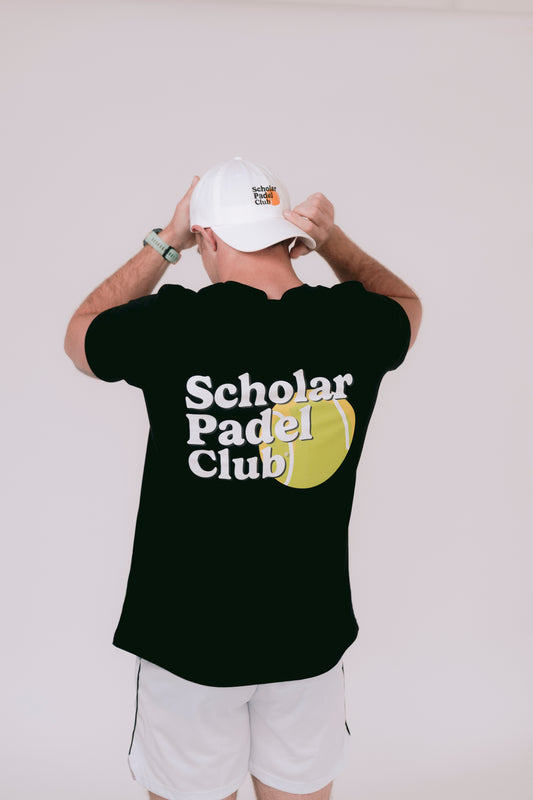 Scholar Padel Club Tee (Black)