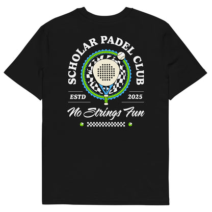 No Strings Fun Padel Tee (Black)