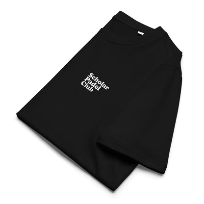 Smash Responsibly Padel Tee (Black)